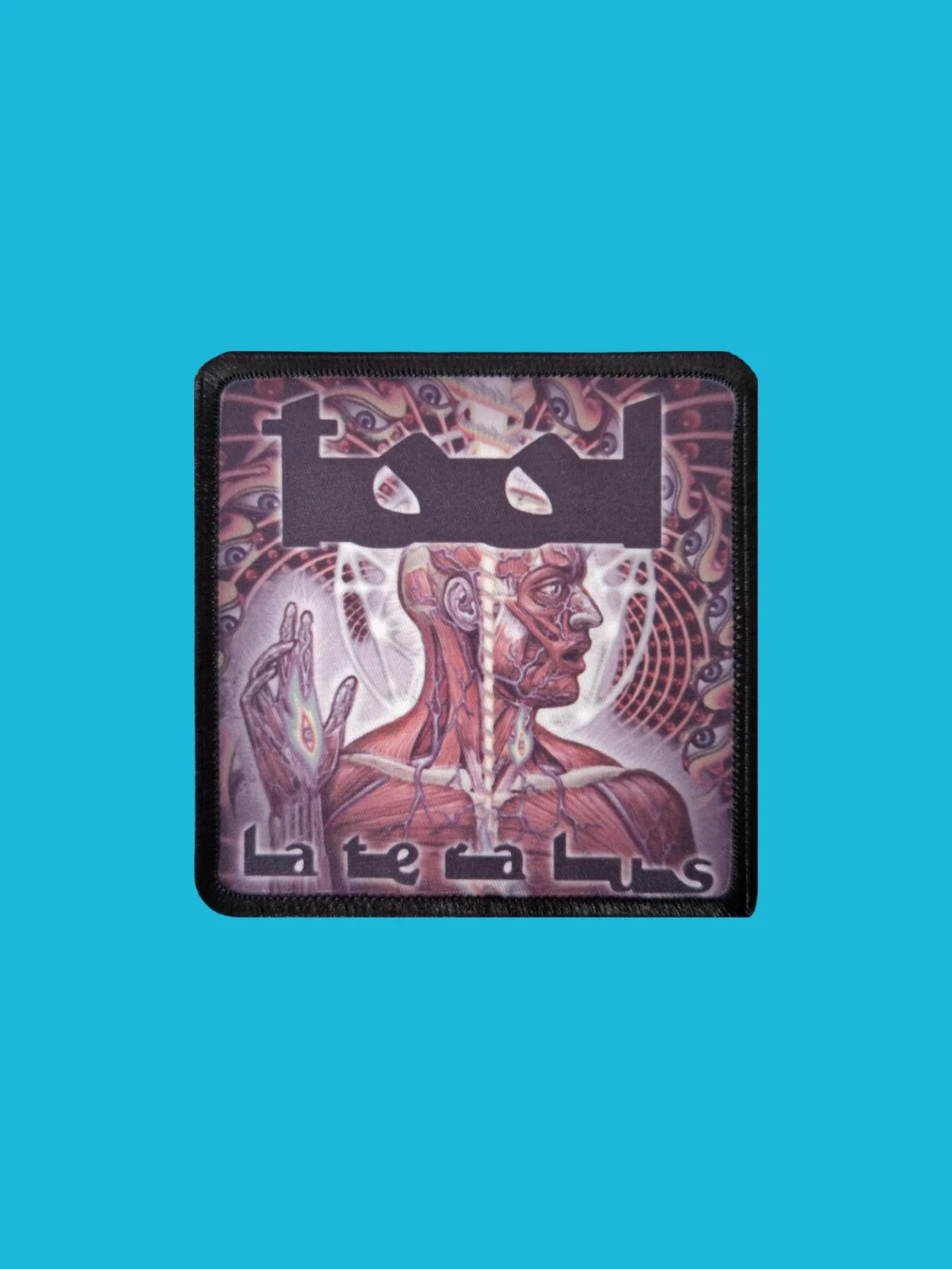 Patch Tool - Lateralus - Imprimé - Carré de 7,5 x 7,5 centimètres